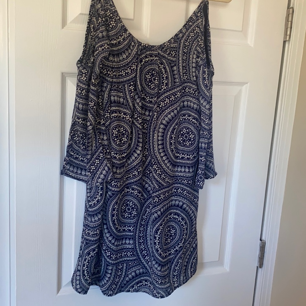 Small - Navy Charlotte Russe Dress